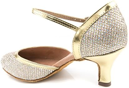 Обувки със звънци Ръчно изработени Дамски Обувки за Система за Салса на Сватбена конкурс за Танцови обувки Nyx на ток 2.5 инча