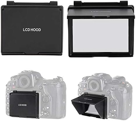 Qinlorgo Защитно фолио за LCD екрана, Тип Капачки, сенник за обектив на камерата Пластмасов Черен за samsung D500 за Запис на видео на открито