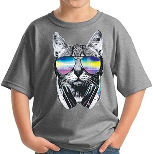 Pekatees Тениска с Котка, Слънчеви Очила, Детски Тениски