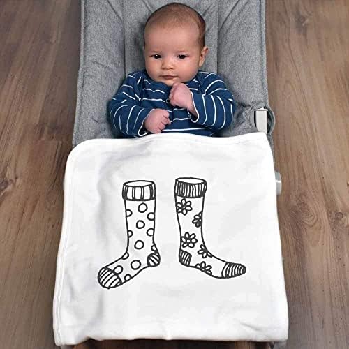 Памучни Бебешки одеяла /Шал Azeeda 'Odd Чорапи' (BY00027077)