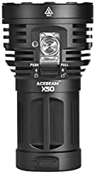 Многофункционален ръчен led прожектор Acebeam x 50 X50 - по избор, 5000 До Неутрален бял цвят на 38 000 Лумена или 6500 До