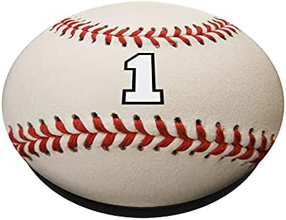 Играта на Софтбол Номер 1 | Подаръци бейсболисту PopSockets С възможност за смяна на PopGrip