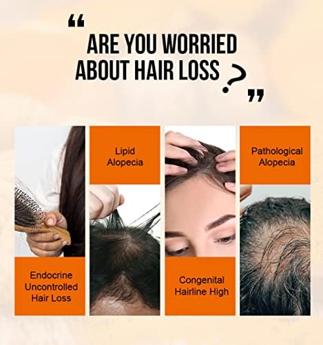 Етерично масло за гъстотата на косата Conchem Purc, Натурален Серум за Възстановяване на коса, за жени и Мъже, Серум Срещу завивания на