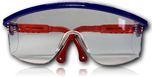 ЧИСТИ Очила, Защитни Странични Щитове Защита от ултравиолетови лъчи, Регулируеми лък тел, Защитни Очила със Странични Плочи