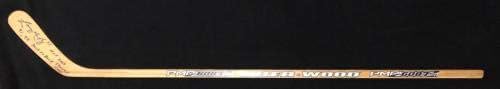Стика Лари Мърфи с автограф 91 и 92 гръб към гръб за Чаши Стенли Пингуинс - Стик за хокей в НХЛ с автограф