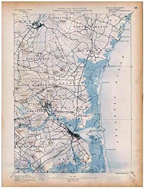 Карта | Атлас Масачузетс (Предварителна версия. Ед. 1884-1888), Абингтон и Amesbury, Exeter и Newburyport, 1890, Страница 36