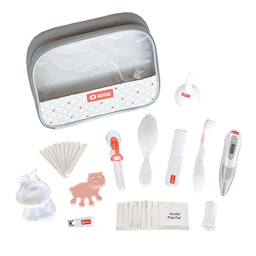 Детски комплект за новородено на Американския Червен Кръст Premium, Comfort Care, Бял/Червен