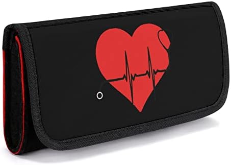 Калъф за Носене на Стетоскопа медицински Сестри за Ключа, Защитна Чанта За Съхранение с Отделения за карти игра