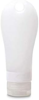 XJhoma Преносим Опаковка Лосион със силикон сапун за домашна употреба или за пътуване [Бяла (90 мл), 3 бр.]