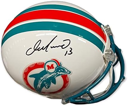 Фанатици Автентични каски Дан Марино с Автограф В Реален Размер - Каски NFL с автограф