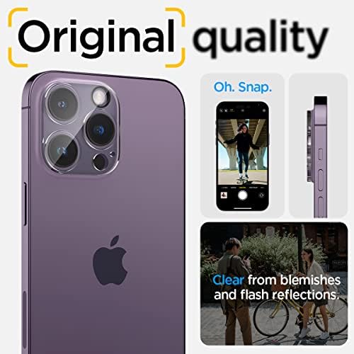 Защитно фолио за обектива на камерата Spigen [GlasTR-Optik] е Предназначена за iPhone 14 Pro Max /iPhone 14 Pro [Подходяща