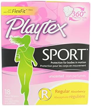 Тампони Playtex Sport Regular 18 брой без мирис (3 опаковки)
