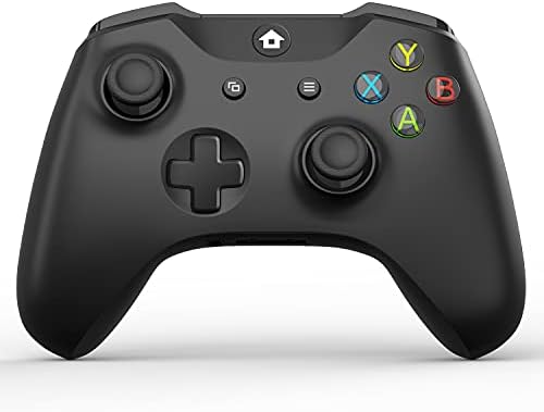 Безжичен контролер, съвместим с Xbox Series X/S/Xbox One/Xbox One S/One X/ Windows 7/8/10, с жак за слушалки / двоен амортизатором