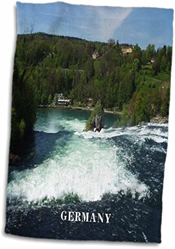 3dRose Florene Германия - Рейнский водопад Германия - Кърпи (twl-61963-1)