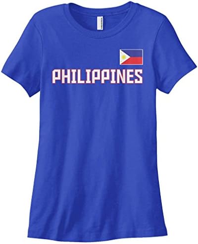 Женска тениска на Национална гордост Филипините Threadrock