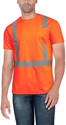 Мъжки защитно риза Bass Creek Outfitters - работно облекло повишена видимост ANSI клас 2 (2 бр.)