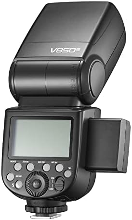 Godox V850III w/S2 Светкавица за фотоапарат Speedlight 7,2 В/2600 mah HSS 1/8000 2,4 G 1,5 Време на рециклиране на 450 положителни