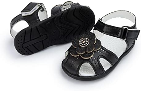 ISINSER/Сандали за малки момичета; Принцеса Рокля гумени подметки; Обувки На Равна Подметка; Лятна Градинска Обувки От Изкуствена