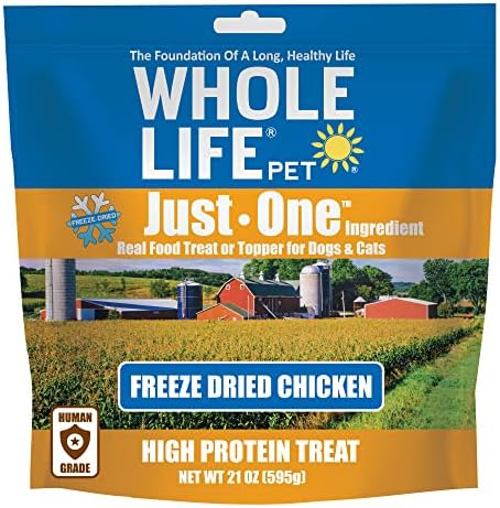 Храна за кучета и котки Само един пиле за цял живот Super Value Пакети - Натурален, sublimated, с една съставка - Богата на протеин и