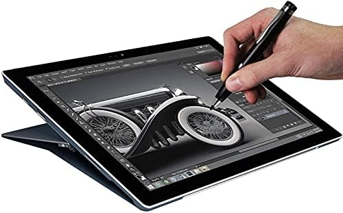 Активен цифров стилус Broonel Black Fine Point - Съвместими лаптоп HP Pavilion 15-eg0041na с 15.6-инчов сензорен екран