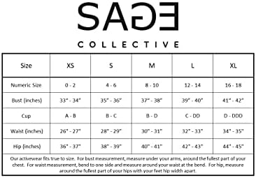 Дамски гамаши Sage Activewear с талия 7/8, Абсорбиращи Влагата, Контрол на Корема, Еластични Спортни Панталони За Йога С