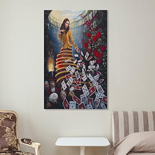 Майкъл Шеваль Тесте Карти Сюрреалистични Плакати, Плакат с абстрактна художествената Живопис, Художествена Естетика стая P