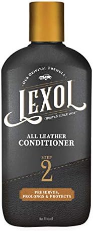 Lexol E301124700 Климатик за дълбоко почистване на кожата, 8 унции ( Опаковката може да се различават) , Сив