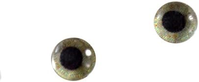 6 мм Малки Орлиные Стъклени Очи Куклени Ириси за Художествени Скулптури от Полимерна Глина за Таксидермии или Производство на Бижута