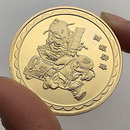 Монета на Повикване 2020 Година Генгзи Зодиакални Годината на Плъха Животно Златна Възпоменателна Монета са подбрани Монета Нова Година на