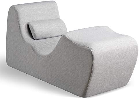 Шезлонг ZINUS Lotus с нулева гравитацията / Пенопластовое стол за сядане / Ергономичен разположение за по-добър релакс / Възглавница