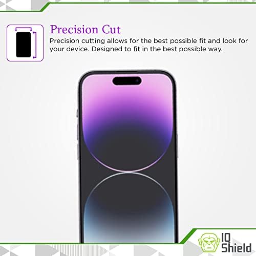 Матово защитно фолио IQ Shield, която е съвместима с Apple iPhone 14 Pro (6,1 инча) (2 опаковки), с антирефлекторно покритие