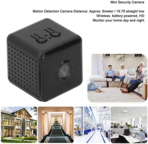 Камера за сигурност Tgoon 1080P, Нощен преглед, Мини-камера за сигурност, захранван с батерии, Лесно Отслеживающая Качество на HD