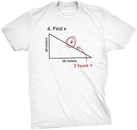 Открий X Тениска Със Забавна Изказване На Учителя По Математика Графичен Саркастичен Подарък Новост Папина Шега