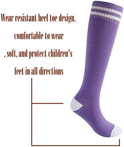 ACOL/ Детски Чорапогащи-тръби, Меки Памучни и приятни за кожата Шарени Униформи Спортни Чорапи в Райе За Момичета и Момчета,