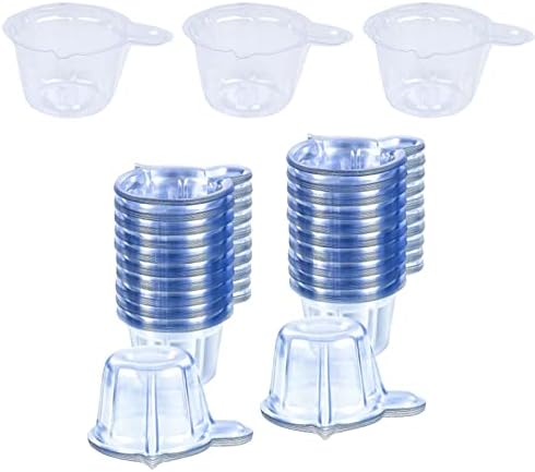 200 БРОЯ Пластмасови Чаши за Еднократна употреба За Събиране на Урина 40 МЛ Пластмасови Чашки За проби Урина Тест за Овулация Чашки за Проби