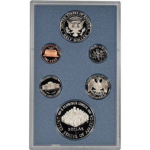 Набор от Престижните доказателства Монетния двор на САЩ от 1987 г. Оригиналната Правителството Опаковка от Сребро Доказателство