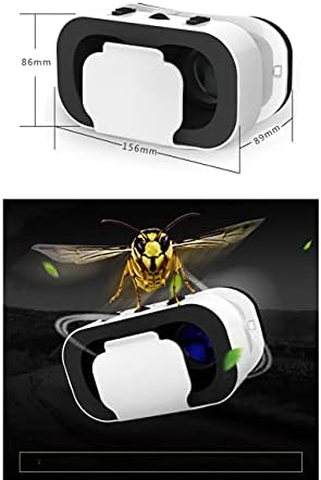 ZNBJJWCP Мини-Очила виртуальнойреальности 3D Очила Очила за Виртуална Реалност VR Слушалка за Мобилен Телефон Очила за 3D филми