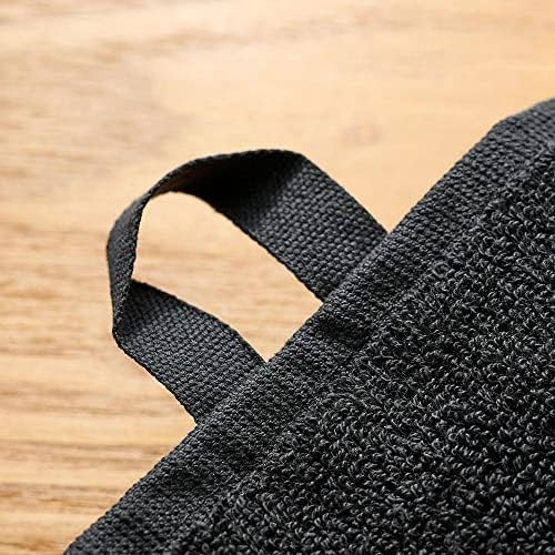 Стандартен комплект от 2 Текстилни кърпички за грим, Черен