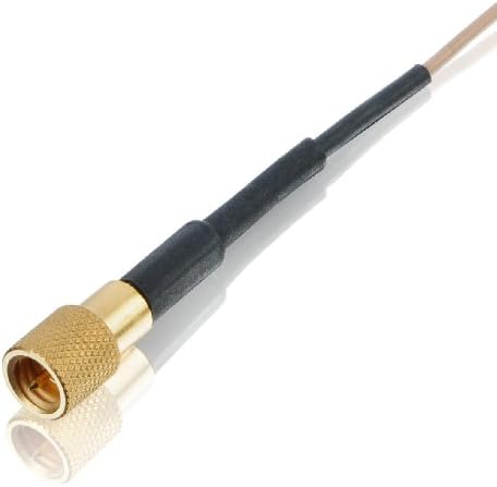Countryman E6XDW7T2SE Еластични, Гъвкави слушалки E6X насочени действия с 2 мм кабел за предавателя Sennheiser (кафяв)