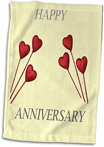 Кърпи за празник и годишнина 3dRose Florene (twl-34628-1)