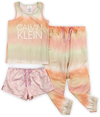 Пижамный Комплект Calvin Klein За момичета, Майк, Пижамные Шорти и Пижамные Панталони За Сън