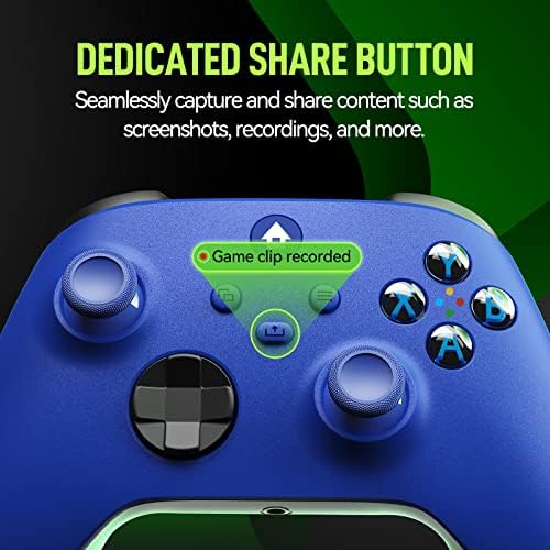потребителски контролер на Xbox, който е съвместим с Xbox One, Xbox Series X, Xbox Series S, Xbox One S, Xbox One X, Windows PC (8,10,11) с