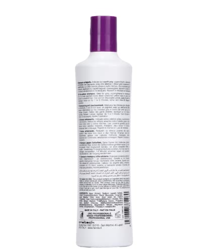 Fanola No Yellow Shampoo 11,8 унция - Лилаво шампоан за оцветяване светли, цветни, сива и мелированных коса - Шампоан-тонер