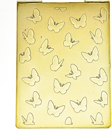 Папка с Пластмасово Релефни DDOUJOY Butterfly Background за Производство на пощенски Картички, Scrapbooking, както и други Занаяти от