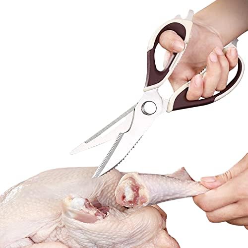 Кухненски Ножици, Универсални Разделителни ножици BESUNTEK за тежки условия на работа, Подвижни Сверхострые Ножица за птици от Неръждаема