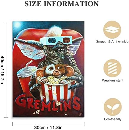 Гремлины-Плакат с филми на ужасите, Картини за Украса на стени, Стенни артистични Щампи върху Платно, Декори за стени, Обзавеждане