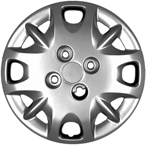 Copri Комплект от 4 Джанти Накладки 13-Инчов Сребрист Капачките на Главините, заключи Подходящ За Toyota Corolla