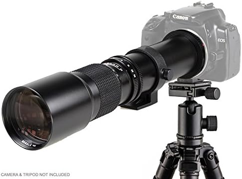 Висококачествен телескопичен обектив 1000 mm за Fujifilm X-A3 (ръчно фокусиране)
