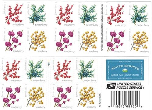 Книга зимни плодове от 20 Първокласни пощенски марки от САЩ, Сватба в чест на годеж (20 марки)