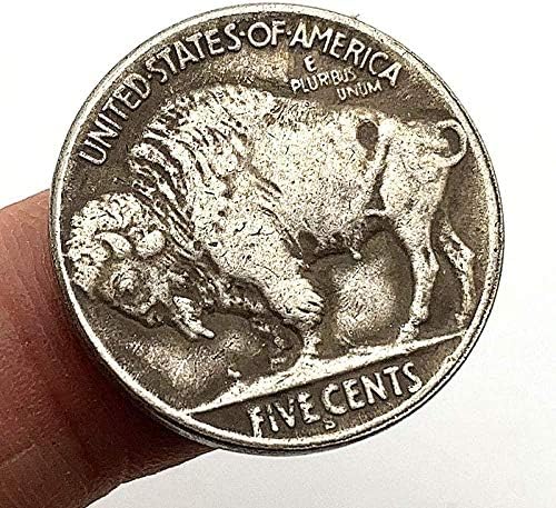 1937 Блуждающая Монета Брада на Стареца Антични Мед Старата Сребърна Възпоменателна Медал на са подбрани Монета от 20 мм Медни и Сребърни